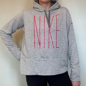 Women’s nike dri-fit hooded sweatshirt. Read description Size medium